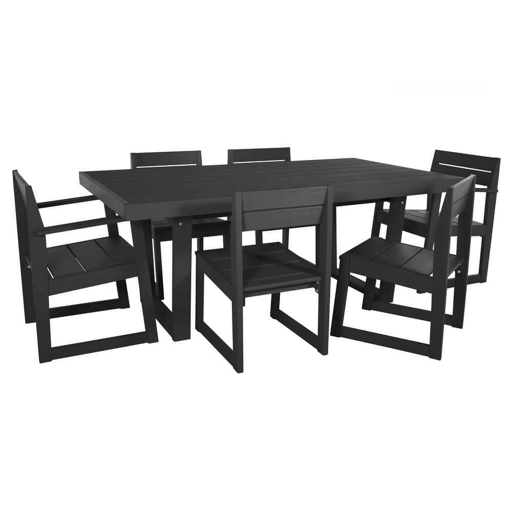 Haven Modern 7-Piece Outdoor Dining Set