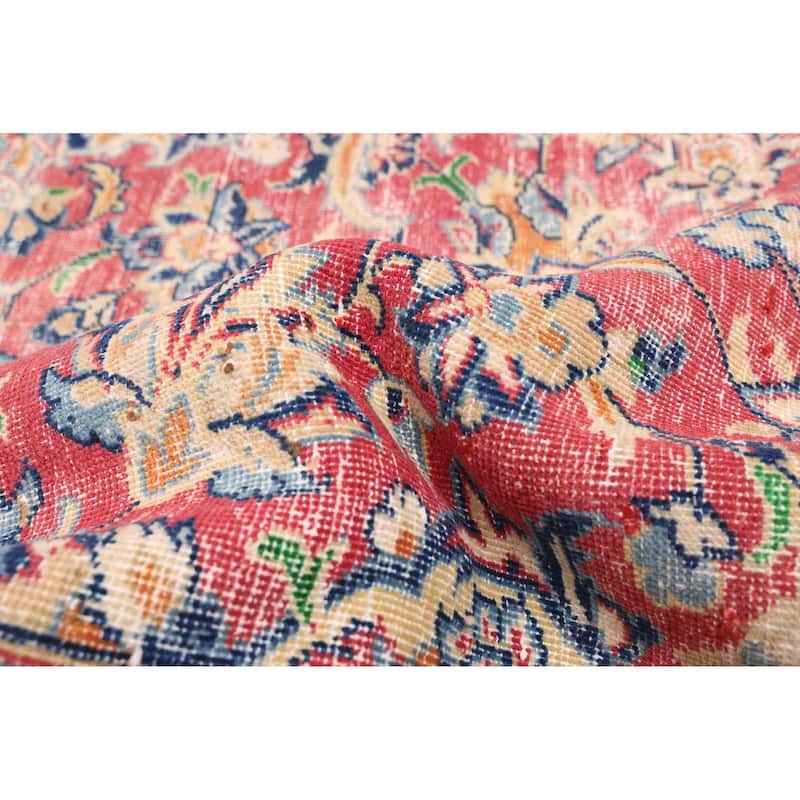 ECARPETGALLERY Hand-knotted Antalya Vintage Red Wool Rug - 9'9 x 12'8