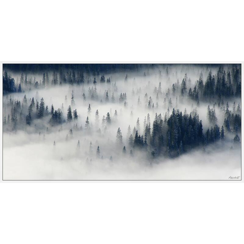 My Zen Place Floater Framed Print on Canvas