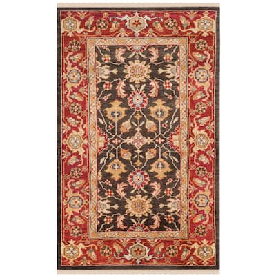 SAFAVIEH Couture Hand-knotted Samarkand Atena Traditional Oriental Wool Rug