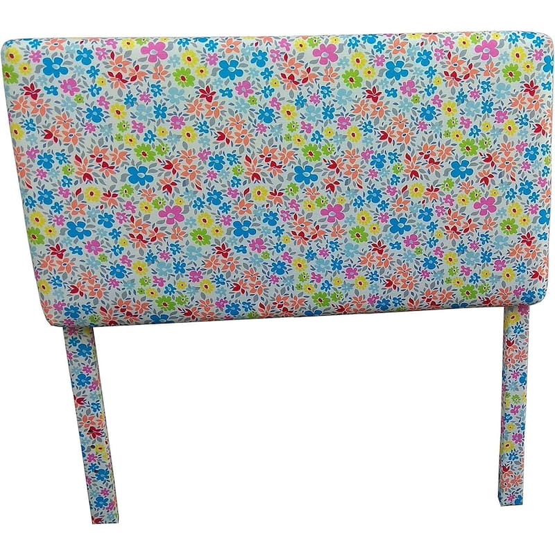 American Original Twin Upholstered Headboard for Bedroom - Floral