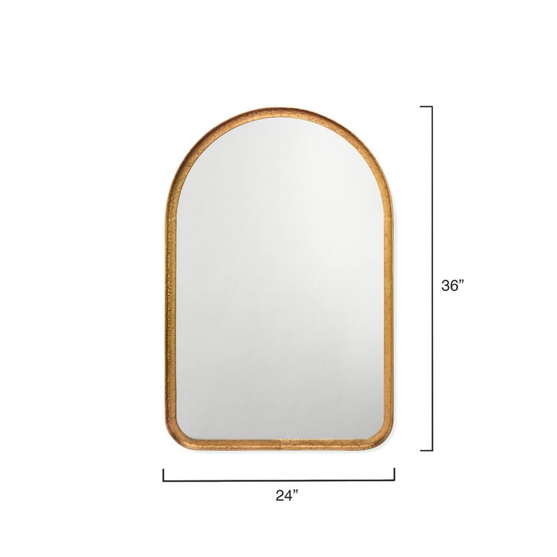 Alden Décor Kate Arched Iron Mirror