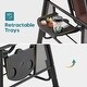 preview thumbnail 14 of 29, MCombo 3 Seat Patio Swings with Canopy, Adjustable Canopy Swing Sets for Backyard, Poolside, Balcony 4092