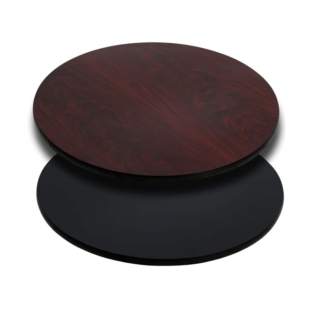 30'' Round Table Top with Reversible Laminate Top