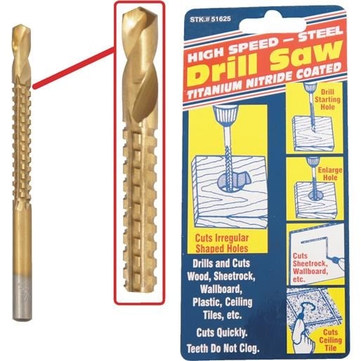 Best Way Tools Titanium Drill Saw Bit 51625 Unit: EACH