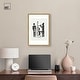 preview thumbnail 47 of 60, Bebop I Black Art Canvas Print by Art Remedy