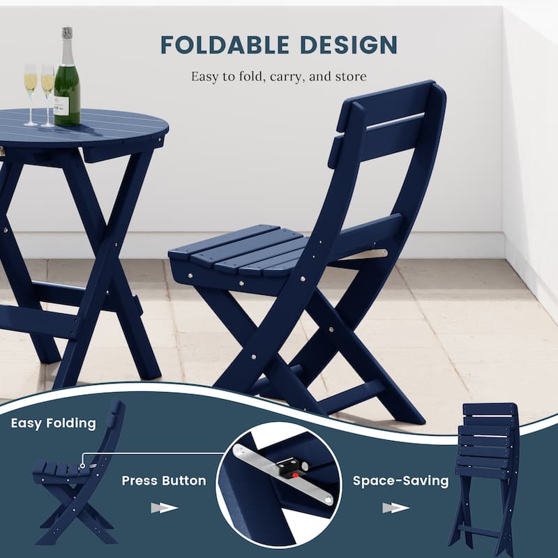 Laguna Patio Folding Dining Chair
