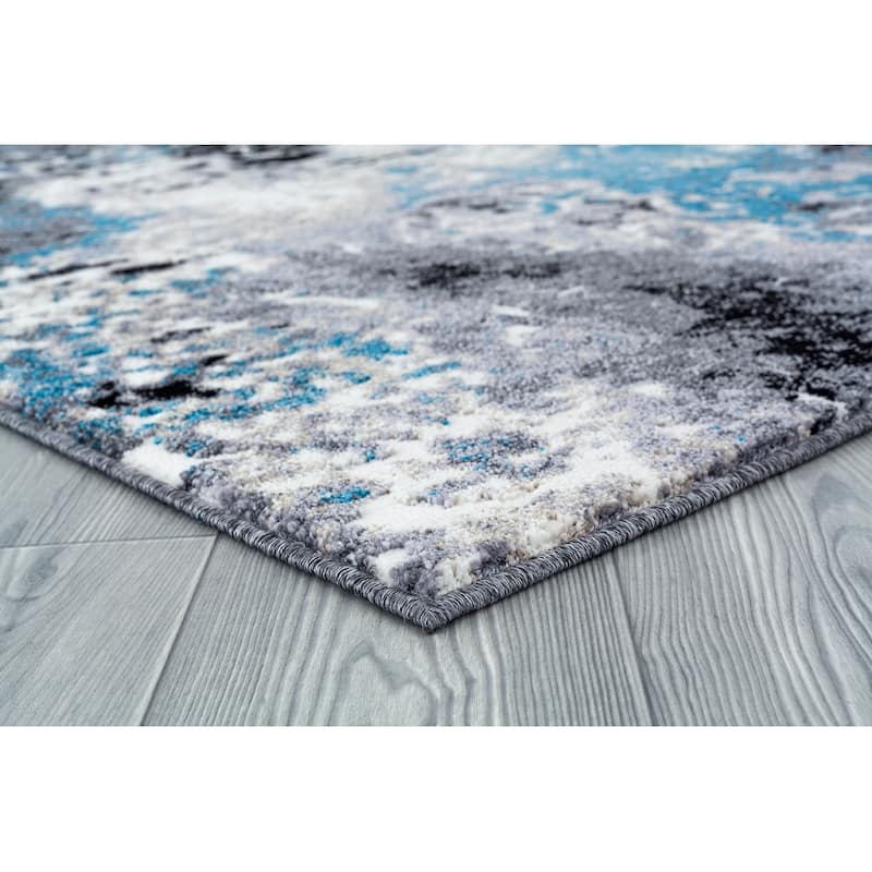 Sofia Abstract Polypropylene Area Rug