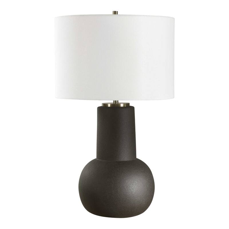 Uttermost Robson Rustic Bronze Table Lamp - 17.00" W x 29.00" H x 17.00" D