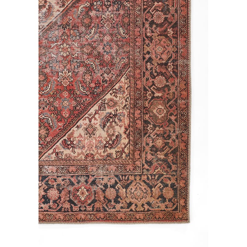 Momeni Afshar Traditional Medallion Polyester Area Rug
