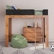 preview thumbnail 28 of 36, Mid-Century Modern Twin High Loft Bed