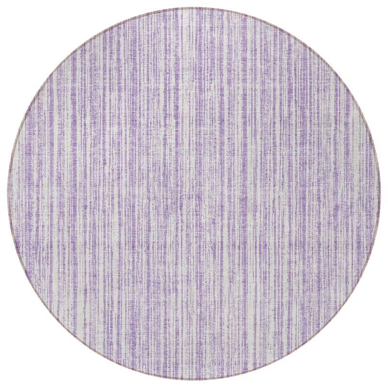 HomeRoots Striped Transitional Rectangle Outdoor Rug