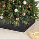 Glitzhome 26"L/ 22"L Handcrafted Wooden Christmas Tree Collar