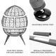 preview thumbnail 5 of 13, Egg chair with bracket