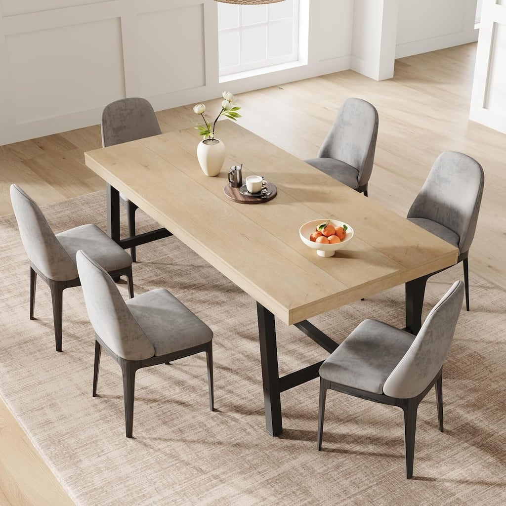 71" Rustic Dining Table for Kitchen, Dining Room or Office (Only Table)