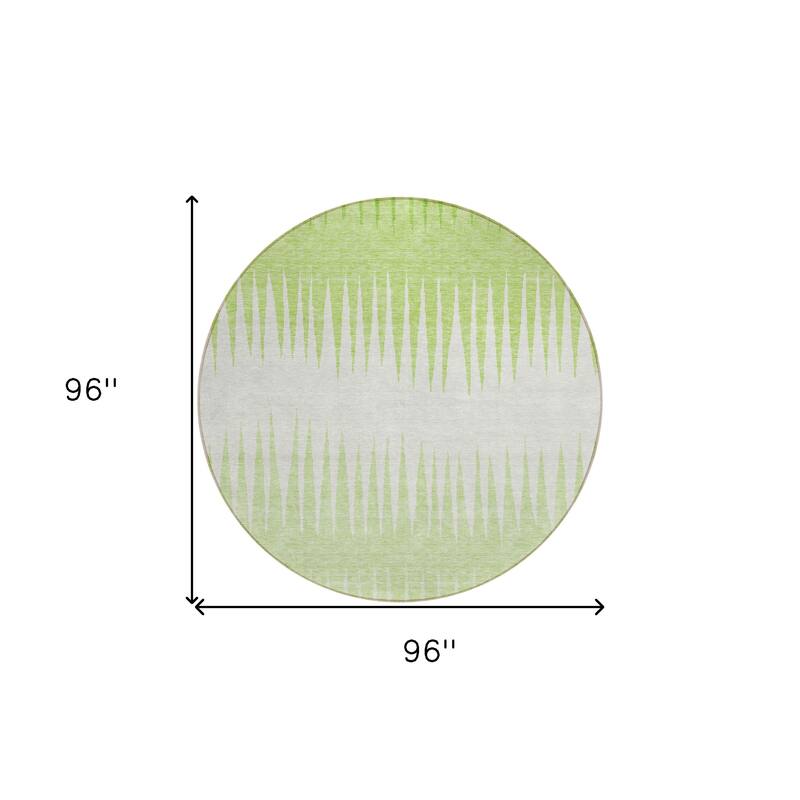 HomeRoots Striped Transitional Rectangle Outdoor Rug
