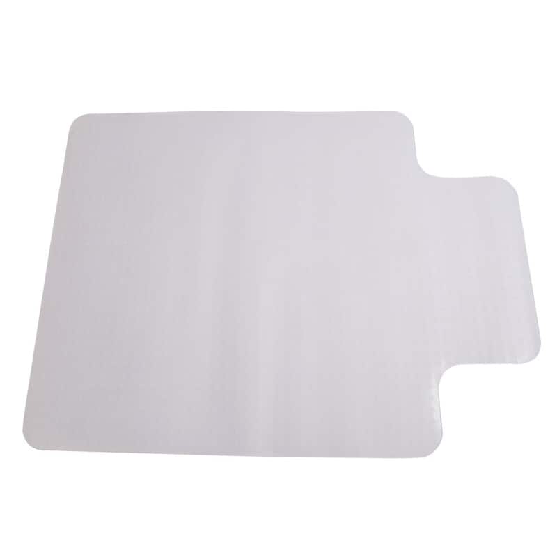 PVC Chair Floor Mat Studded Back with Lip