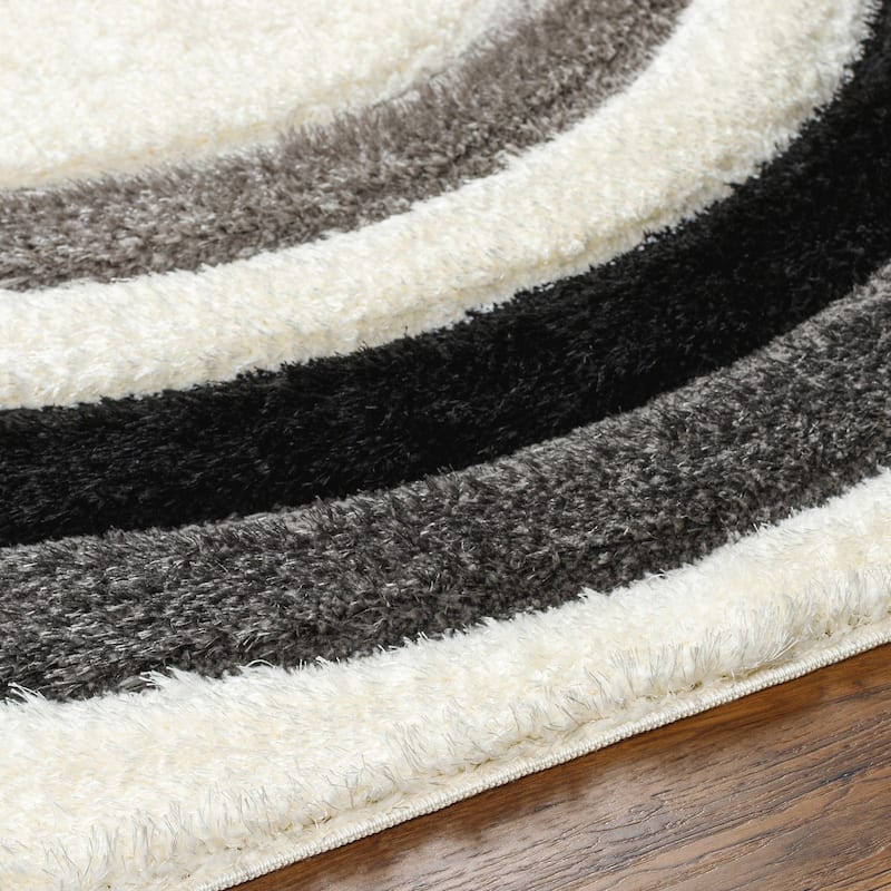 Livabliss Bologna Geometric Plush Area Rug