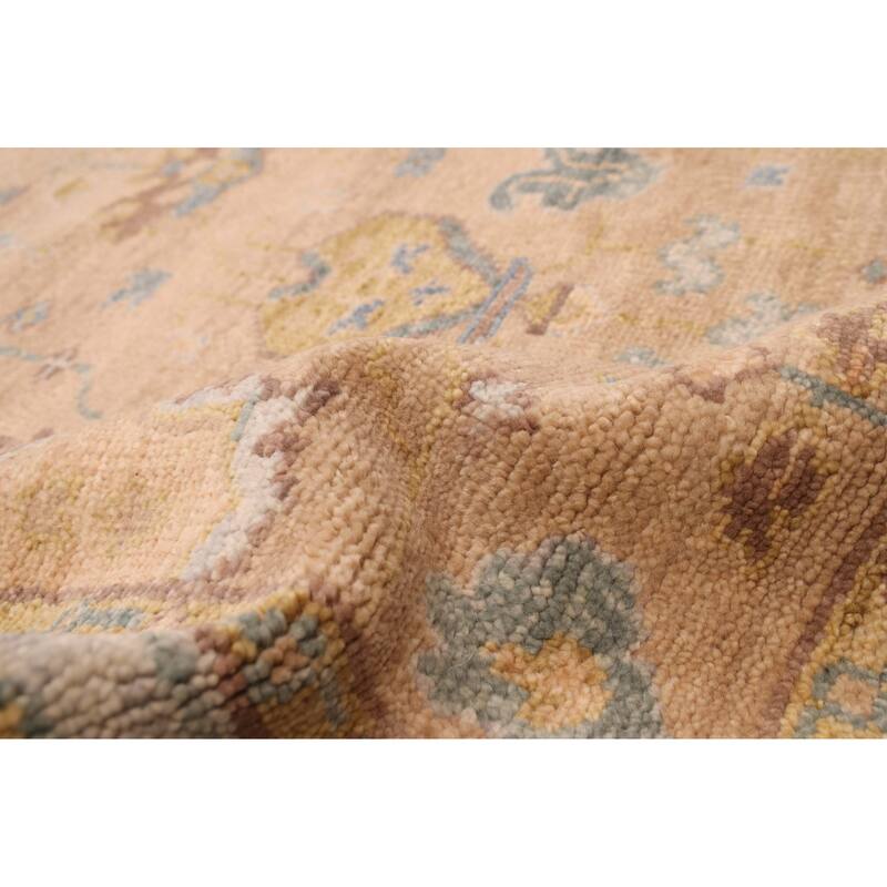 ECARPETGALLERY Hand-knotted Jules Serapi Tan Wool Rug - 9'1 x 12'0