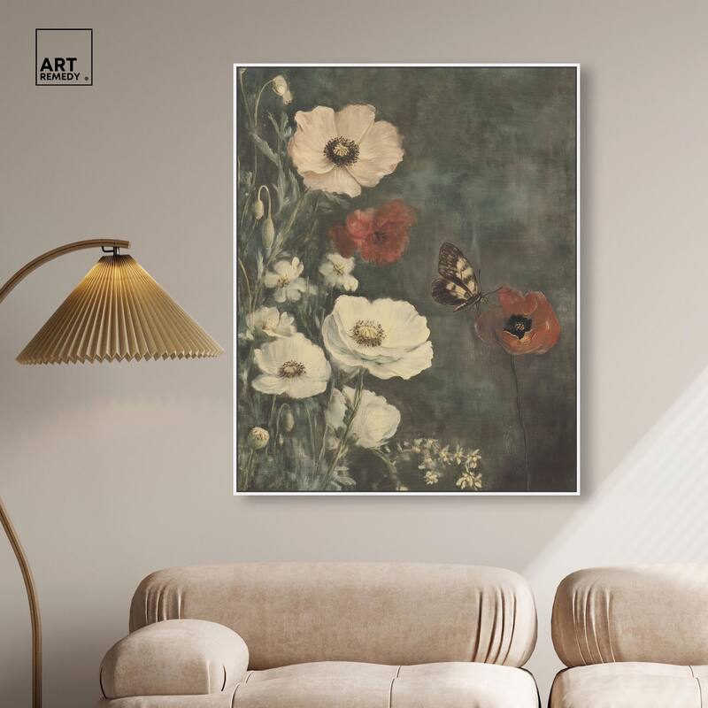 Vintage Botanicals I Canvas by Art Remedy