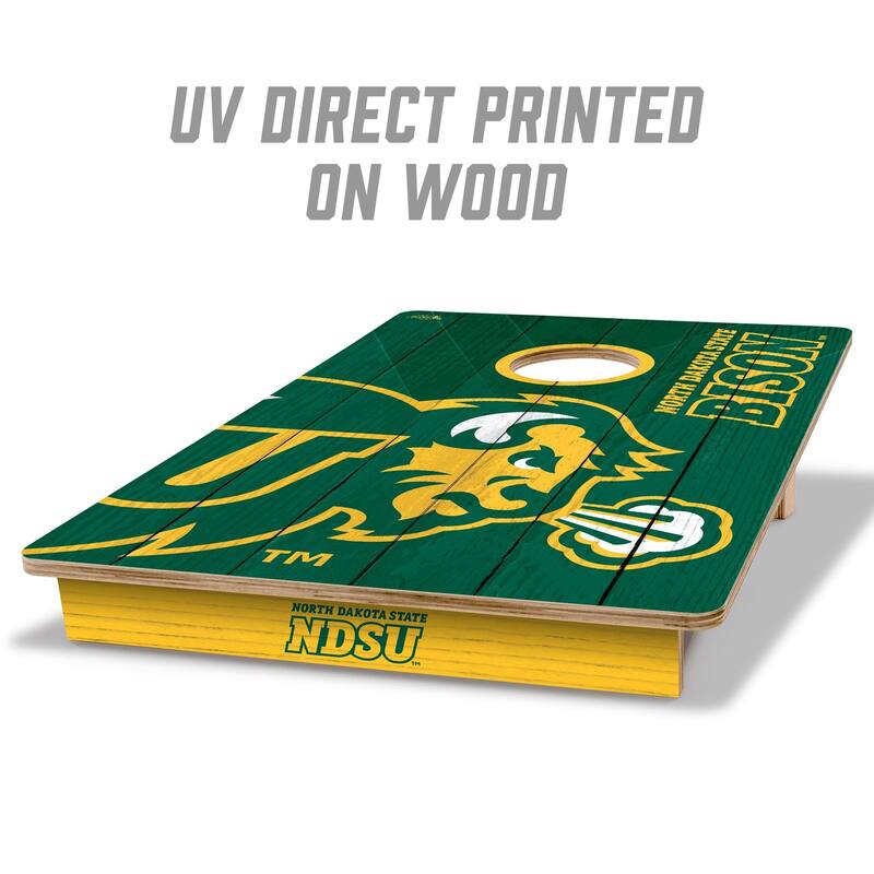 North Dakota State Bison NCAA Tailgate Cornhole Board Set