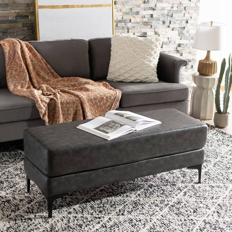 SAFAVIEH Roena Rectangular Bench - 48" x 18" x 18" - 48Wx18Dx18H