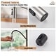 preview thumbnail 17 of 40, Undermount Single Bowl 16 Gauge Nano Stainless Steel Workstation Kitchen Sink with Pull Down Kitchen Faucet and Accessories