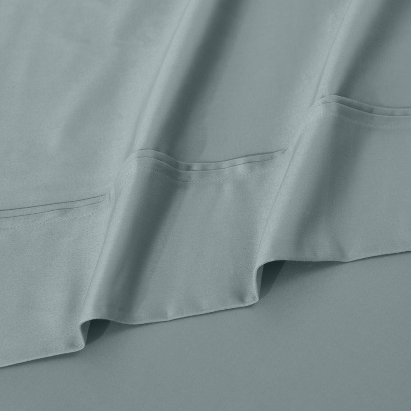 Superior Egyptian Cotton 1200 Thread Count Eco-Friendly Solid Sheet Set
