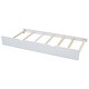 preview thumbnail 10 of 32, Twin Size Platform Bed with Storage Headboard and Footboard, Pull Out Shelves and Twin Size Trundle, Gray