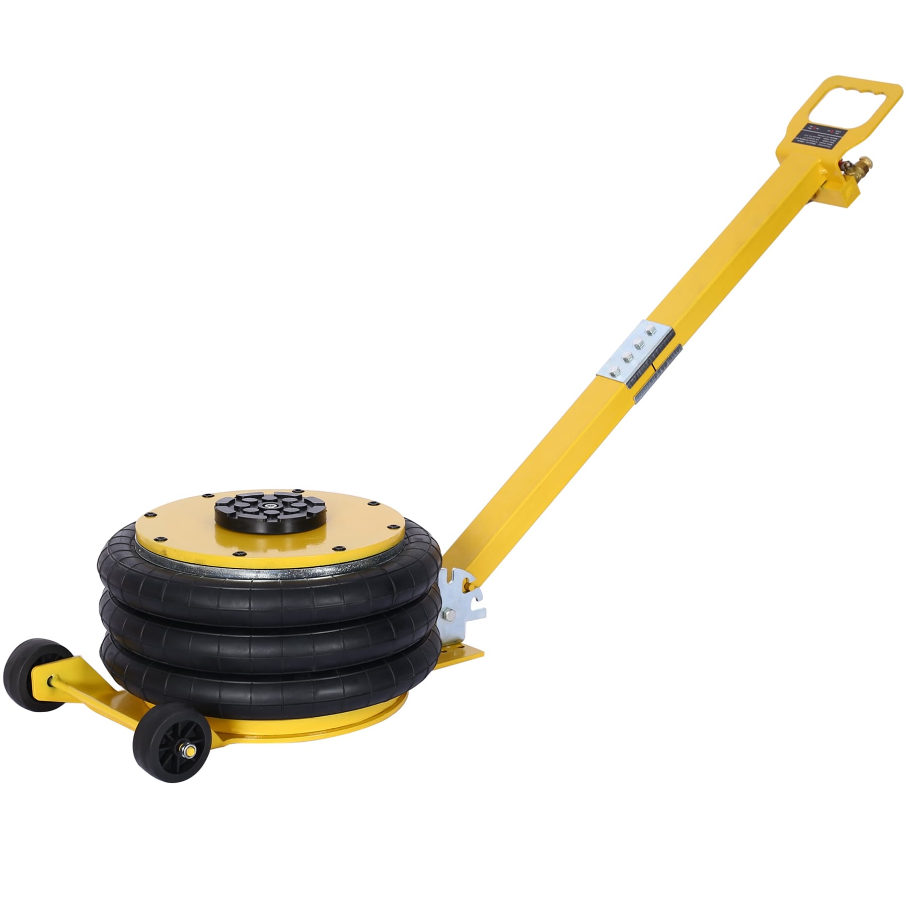 Triple air bag shop jack