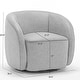preview thumbnail 13 of 11, SEYNAR Modern Glam Velvet Upholstered 360 Degree Swivel Accent Armchair