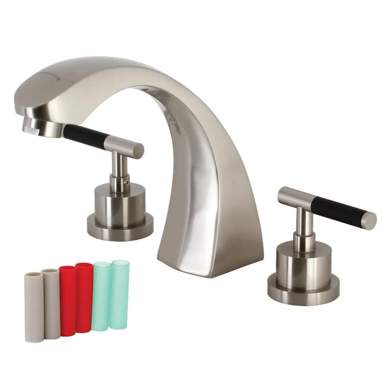 Kingston Brass Kaiser Deck Mounted Roman Tub Filler