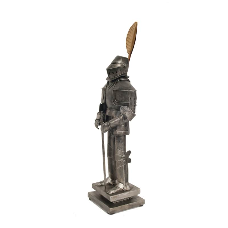 HomeRoots Medieval Armor Suit Tin Antique Decor - 4.75' X '21' X '6.5
