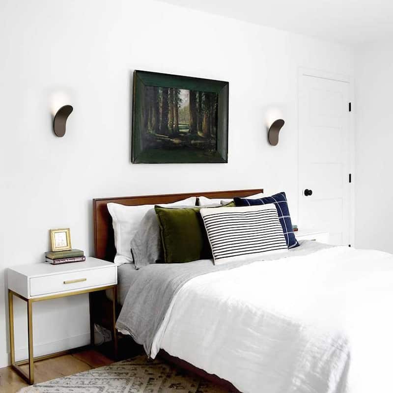 1-Light Minimalist Mini Ambient LED Wall Light - Contemporary