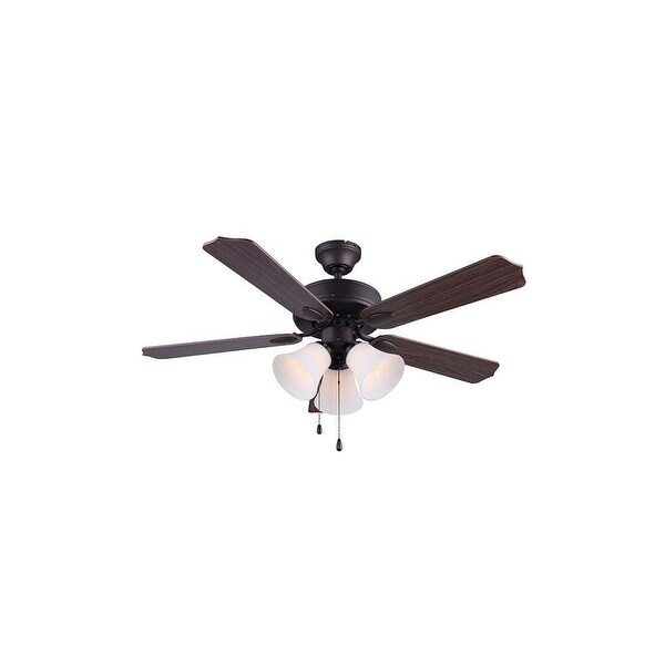 Shop Canarm CF42RUE5RA (RUE) Rue 3 Light 5 Blade Hanging ...