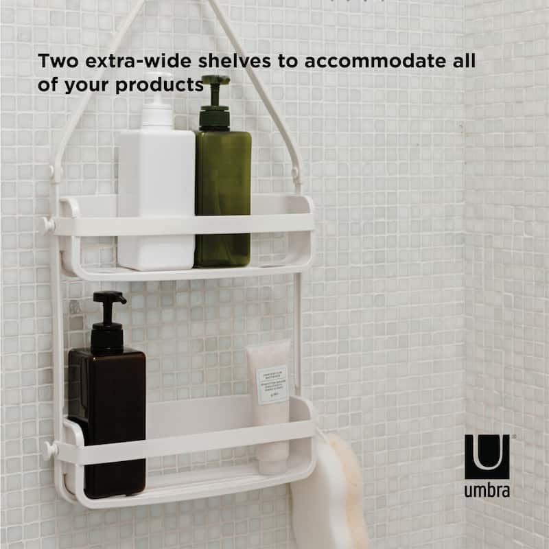 Umbra Flex White Shower Caddy