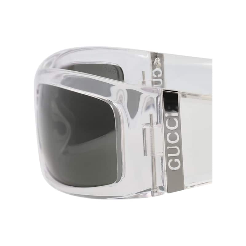Gucci Shield-Frame Injection Sunglasses