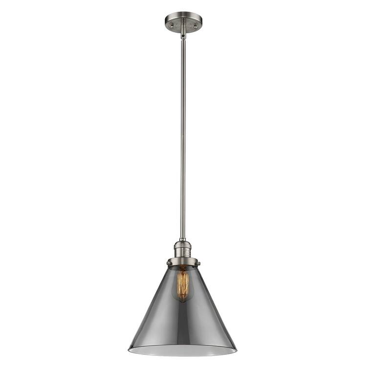 Innovations Lighting Large Cone Single Light 8" Wide Mini Pendant with