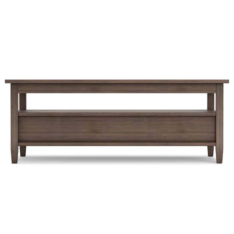 WYNDENHALL Norfolk Wood Transitional Coffee Table - 48 Inches wide