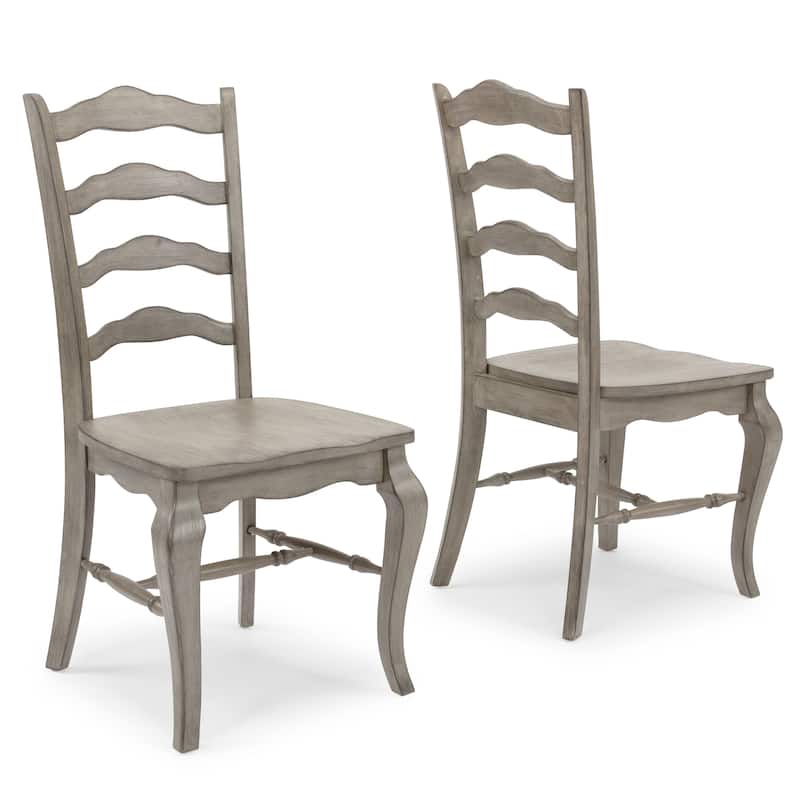 Homestyles Mountain Lodge Gray Wood 7 Piece Dining Set