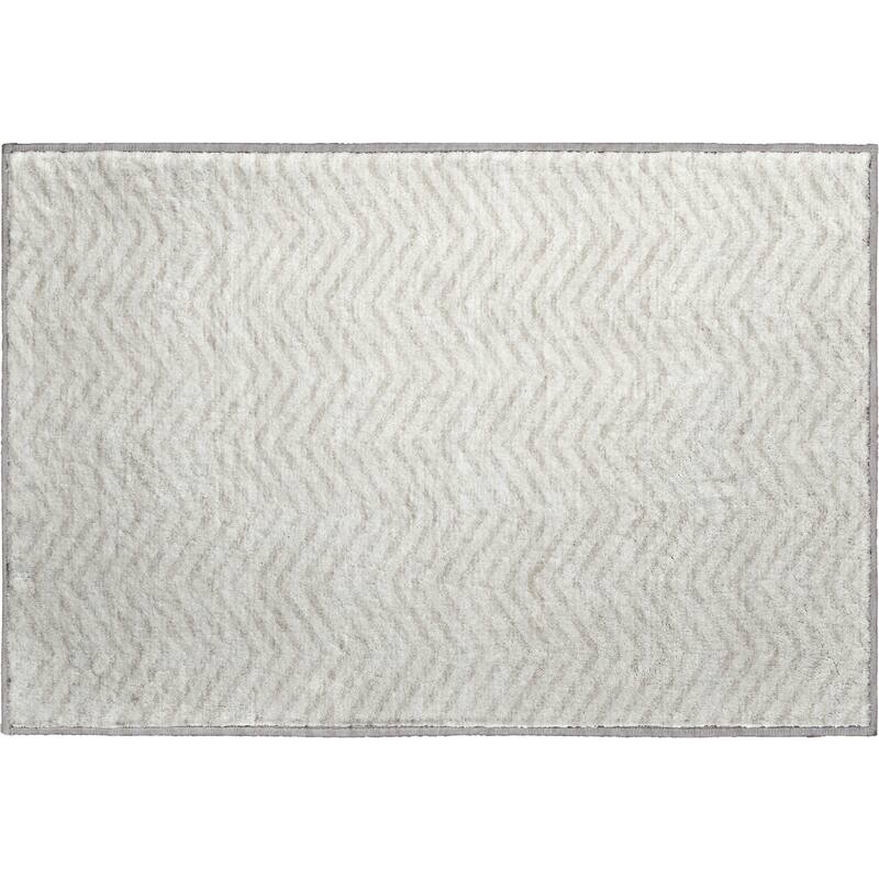Premium Washable Super Soft Modern Chevron Mayfield Rug