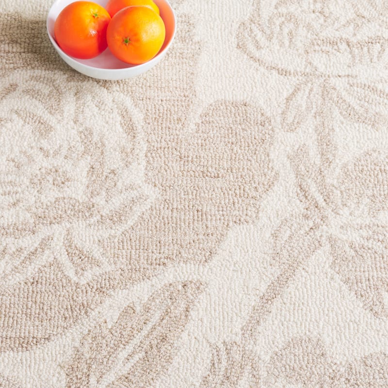 SAFAVIEH Handmade Jardin Tomasina Country Wool Rug