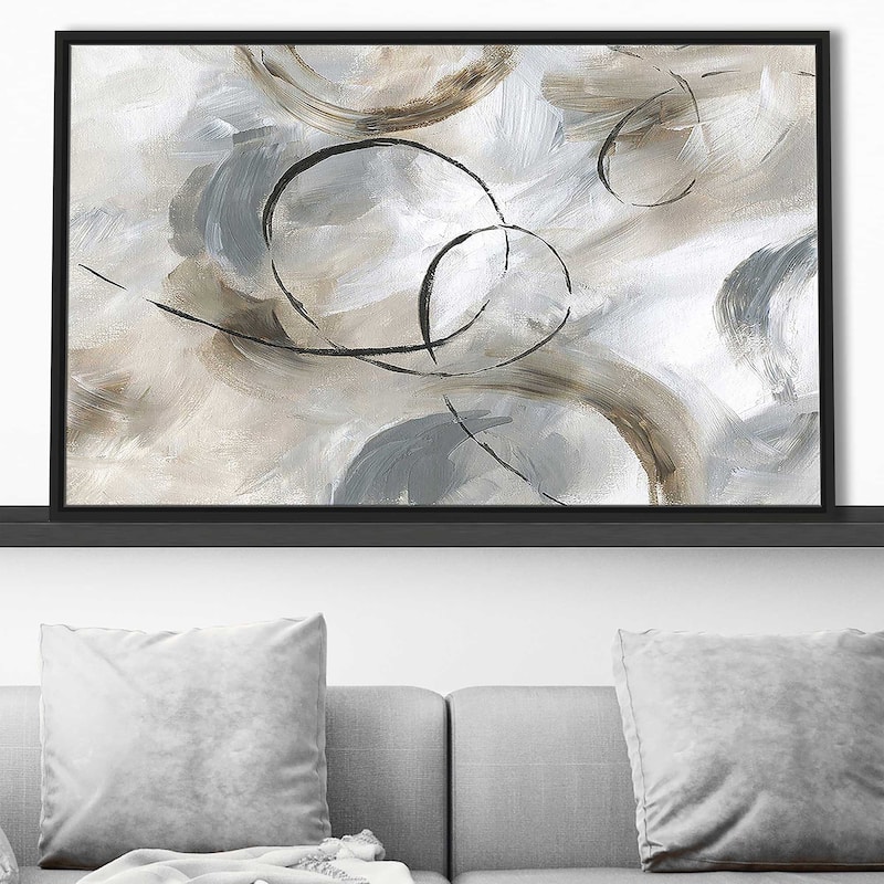 "Allegro" Print on Floating Canvas