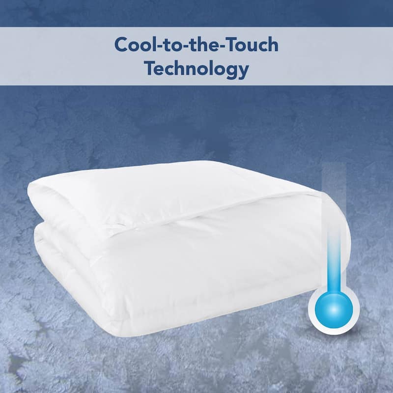Serta Cool Air Mesh Cover Waterproof Mattress Protector - Blue