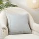 preview thumbnail 6 of 6, Ruffled Linen Throw Pillow