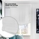 preview thumbnail 4 of 36, CHICOLOGY Cordless Roman Shades, Relaxed Window Blinds