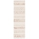 preview thumbnail 12 of 12, SAFAVIEH Handmade Metro Pitsa Modern Abstract Wool Rug 2'3" x 8' Runner - Beige/Ivory - Runner