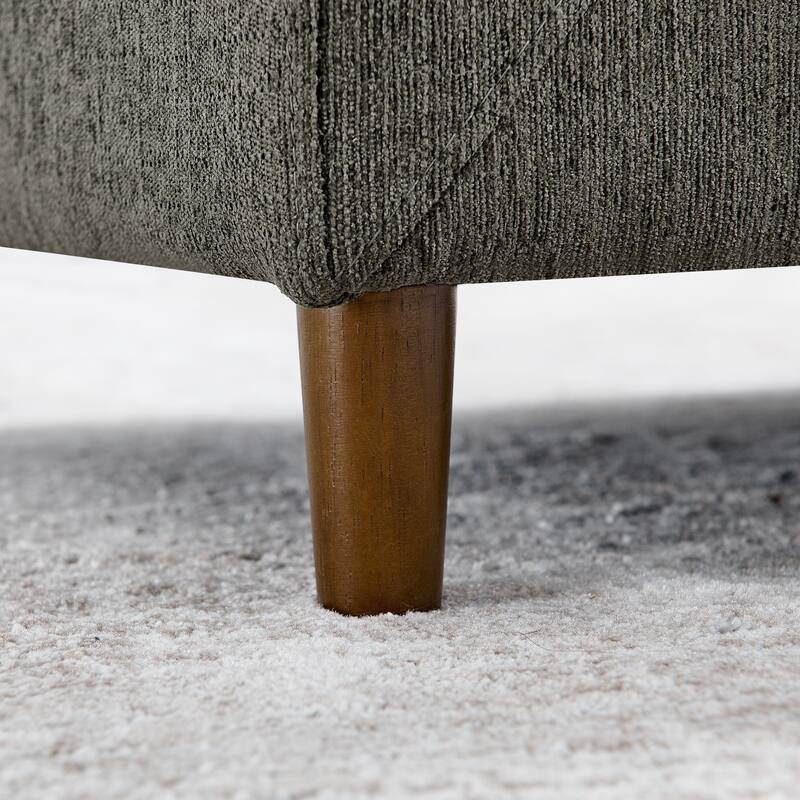 Roomfitters Pet Sofa with Backrest and Armrests, Modern Rectangular Dog Couch for Small and Medium Dogs, Soft Cushion