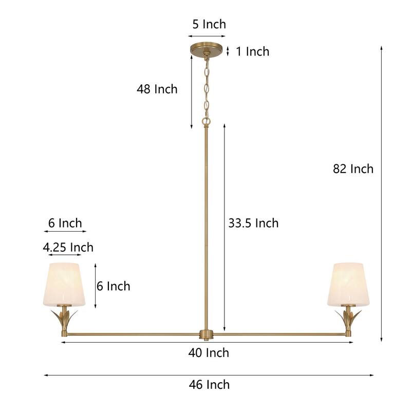Acroma Dimmable Classic / Traditional Chandelier