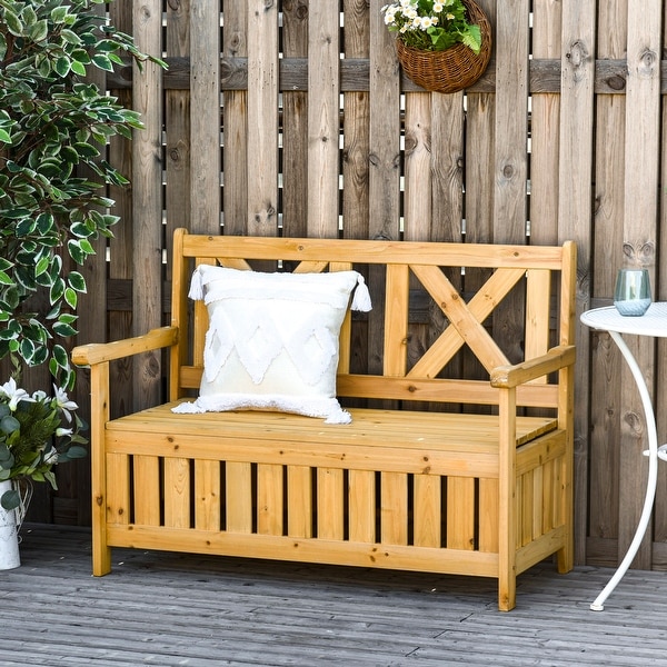 Side bench sale with storage
